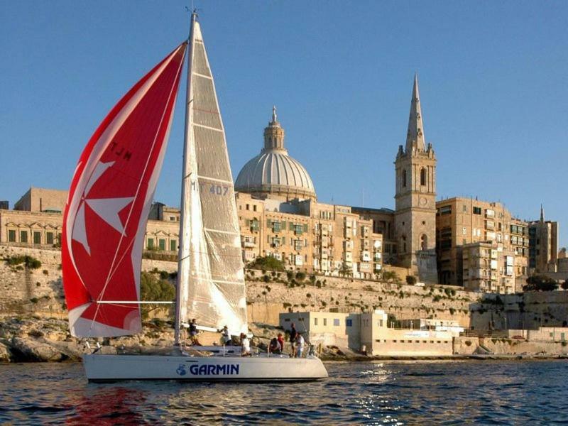 Contemporary, Luxury Apartment With Valletta And Harbour Views 슬리에마 외부 사진