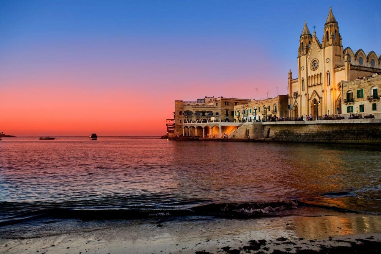 Contemporary, Luxury Apartment With Valletta And Harbour Views 슬리에마 외부 사진